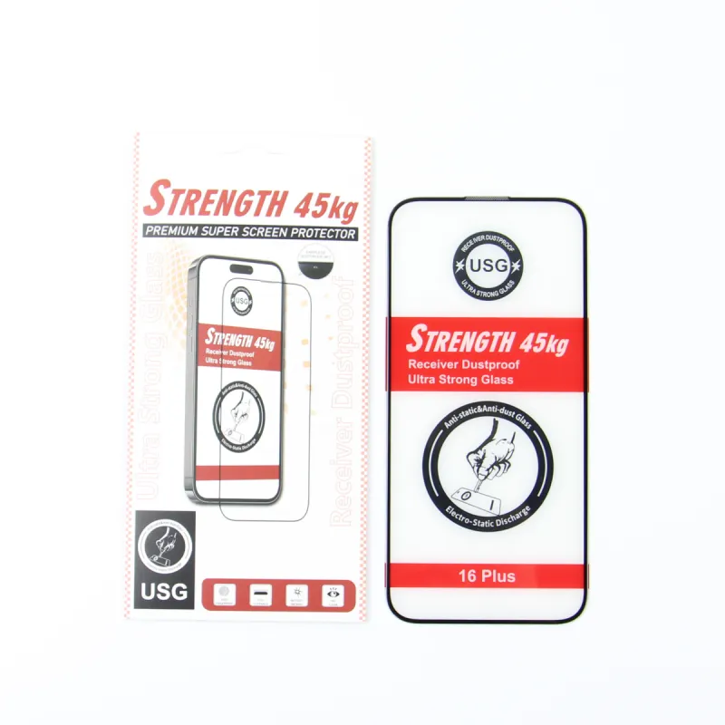 Zastitno staklo Ultra Strong 45KG za iPhone 16 Pro / 17 / 18