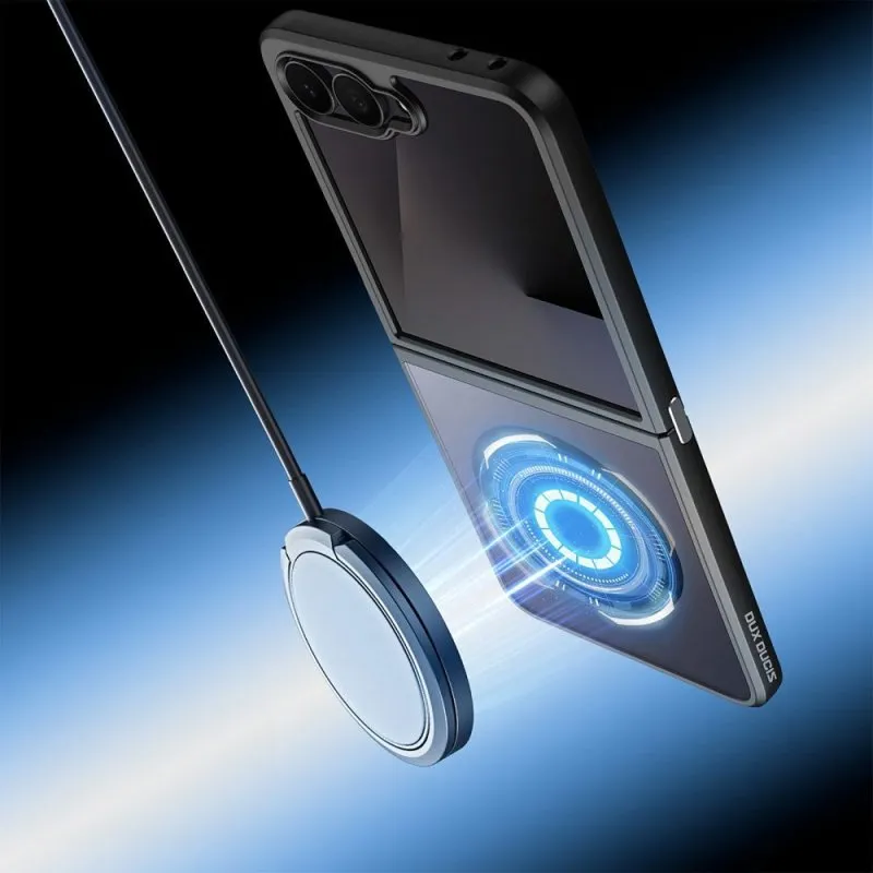 Futrola DUX DUCIS AIMO MAG MagSafe za Samsung Galaxy Z Flip 8 crna