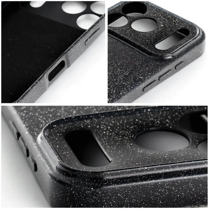 Futrola CLEAR CASE 2MM BLINK (Shine Case) za iPhone 18 Pro / 17 Pro crna