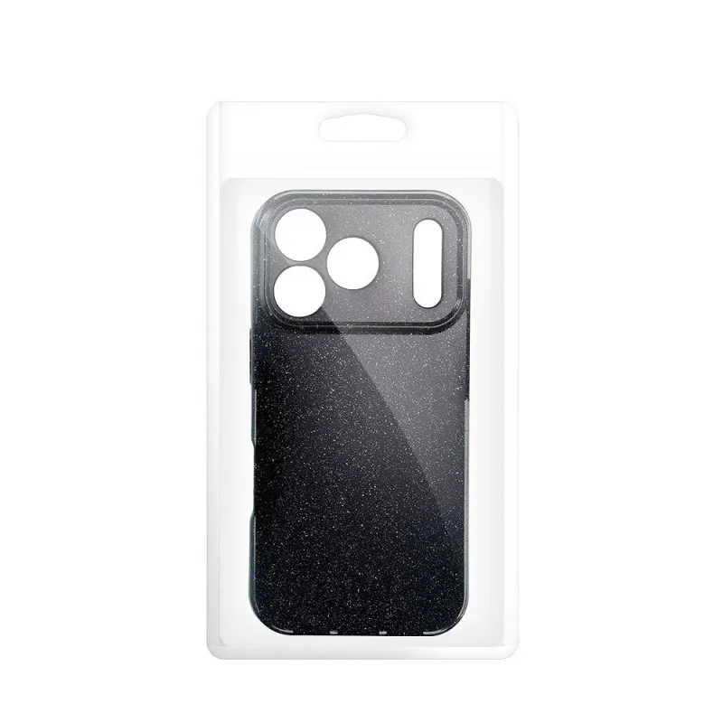 Futrola CLEAR CASE 2MM BLINK (Shine Case) za iPhone 18 Pro / 17 Pro crna