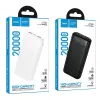 Power bank Hoco J153A 20000 mAh 2A 10W bela
