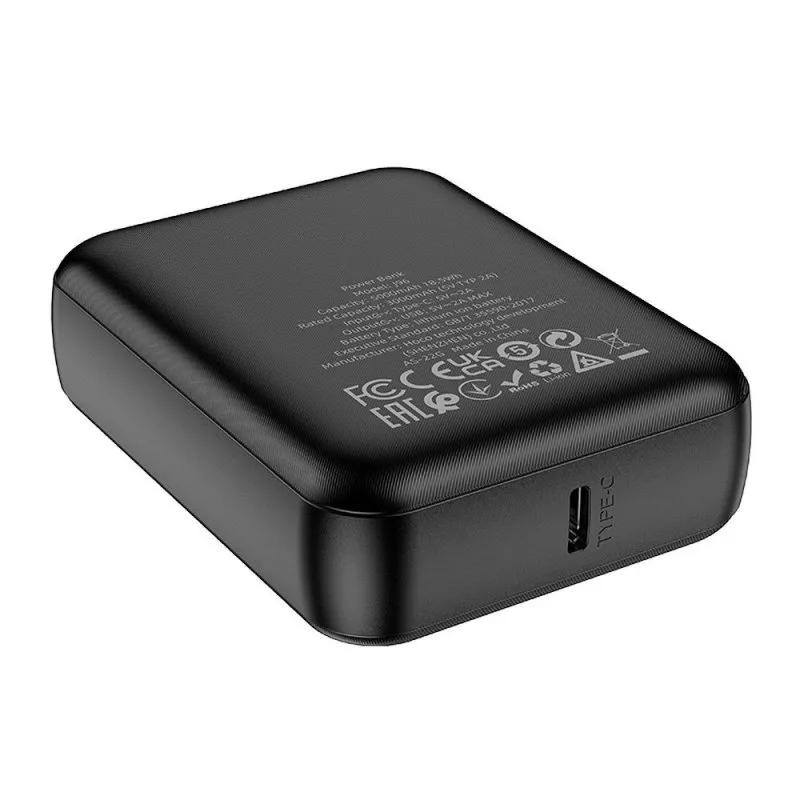Power bank Hoco 5000 mAh 2A J96 crna