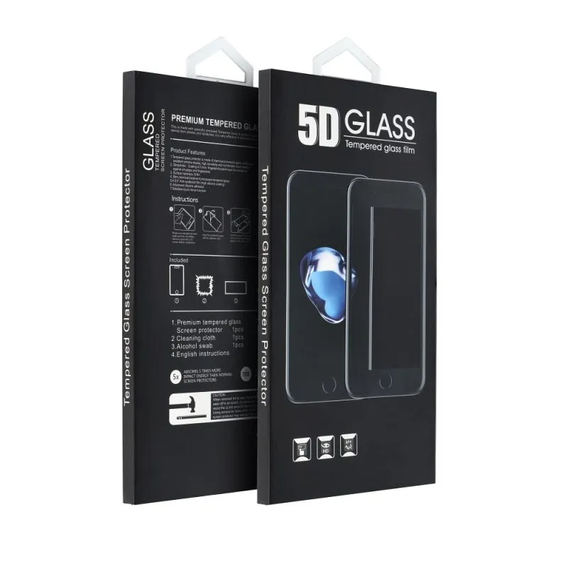 Zastitno staklo 5D (MATTE) za iPhone 18 Pro Max crna