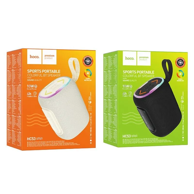 Bluetooth zvucnik 10W 4h Hoco HC53 bela