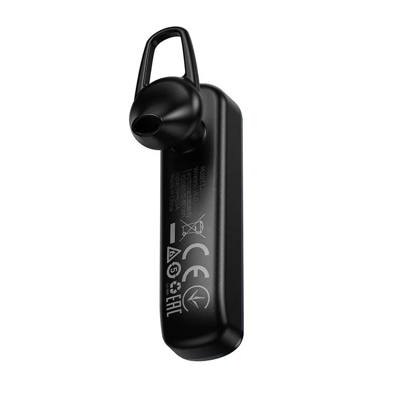 Bezicna mono slusalica Hoco E201 ENC Bluetooth 6.0 130 mAh crna