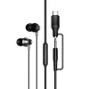 zicane slusalice sa mikrofonom Jack 3,5 mm/ USB-C Hoco M119A crna