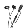 zicane slusalice sa mikrofonom Jack 3,5 mm/ USB-C Hoco M119A crna