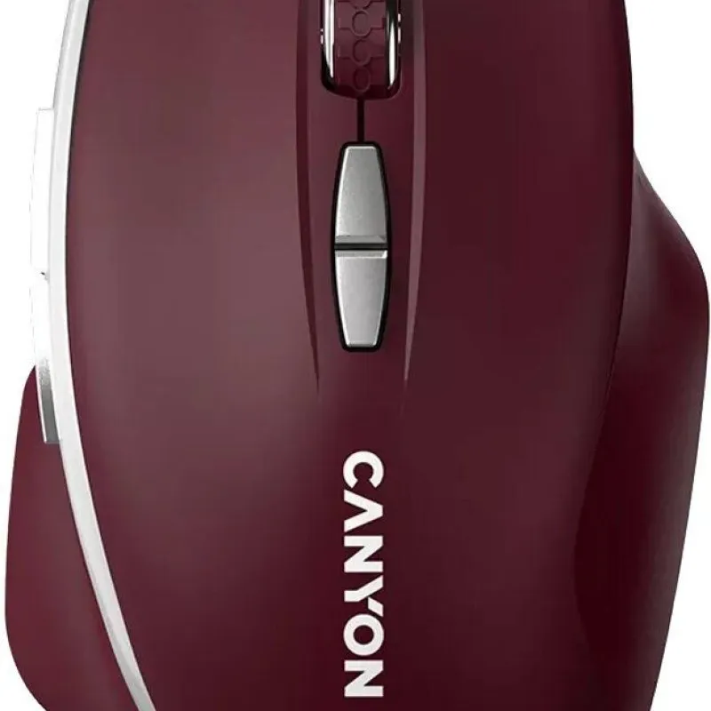 Bezicni mis BT 1200 dpi CANYON MW-21 crveni