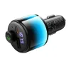 Bluetooth FM transmiter za auto Hoco 2 x USB-A + USB-C QC3.0 PD 42W E166 crna