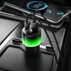 Bluetooth FM transmiter za auto Hoco 2 x USB-A + USB-C QC3.0 PD 42W E166 crna