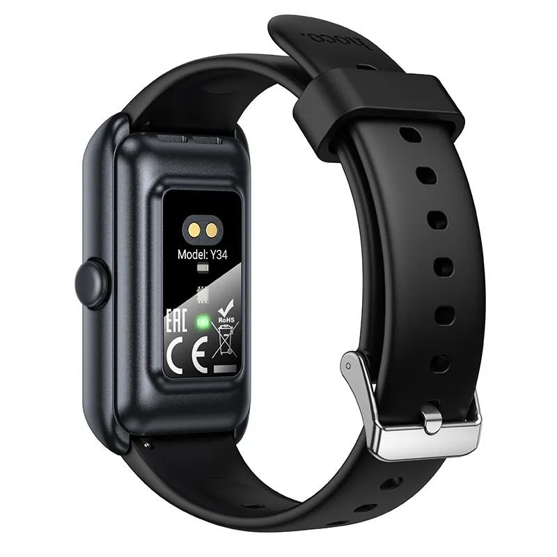 Pametni sat 1,47" IP67 sa funkcijom poziva Hoco Y34 crna