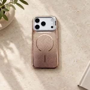 Futrola BRUSHED Magsafe (camera protection) za iPhone 17 Pro Max/ 18 Pro Max dark gold