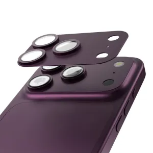 Zastita za kameru TITAN LENS za iPhone 18 Pro bordo