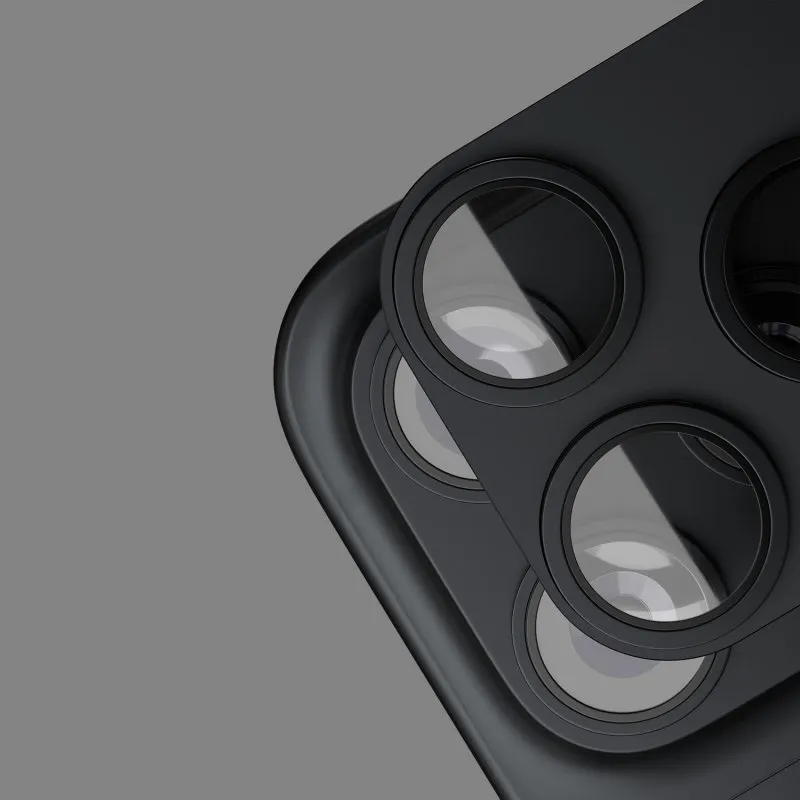 Zastita za kameru TITAN LENS za iPhone 18 Pro Max crna