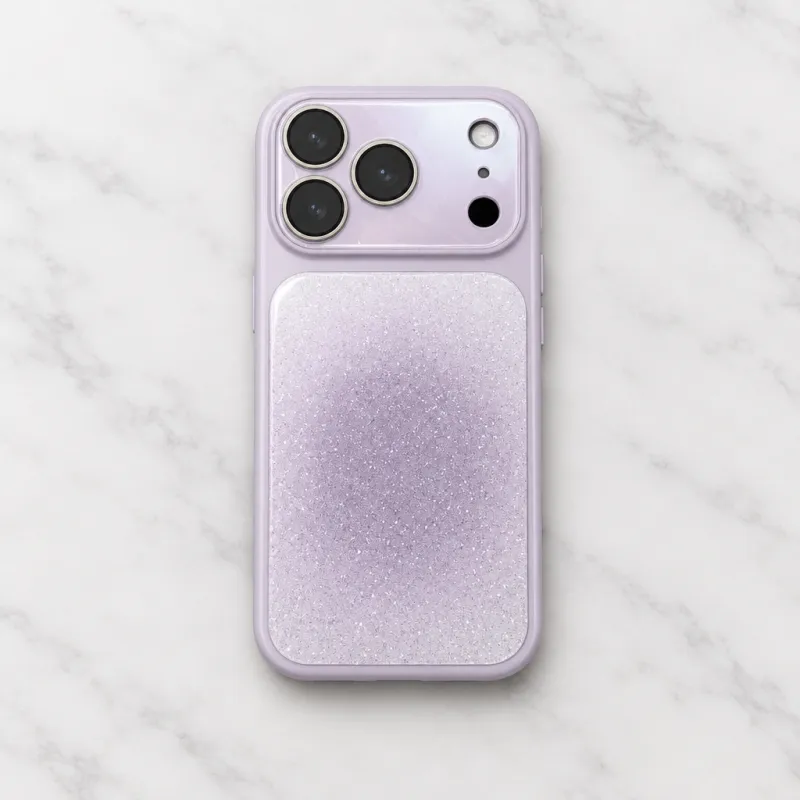 Futrola Luxury Glitter  za iPhone 17 Pro/ iPhone 18 Pro lila