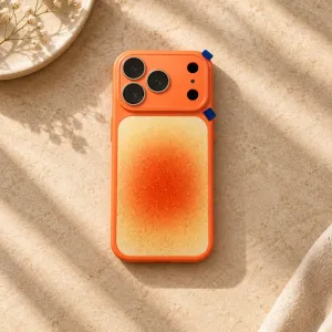 Futrola Luxury Glitter  za iPhone 17 Pro Max/ iPhone 18 Pro Max narandzasta