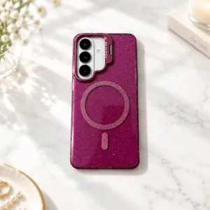 Futrola Sparcle MagSafe za Samsung S24/S25 bordo