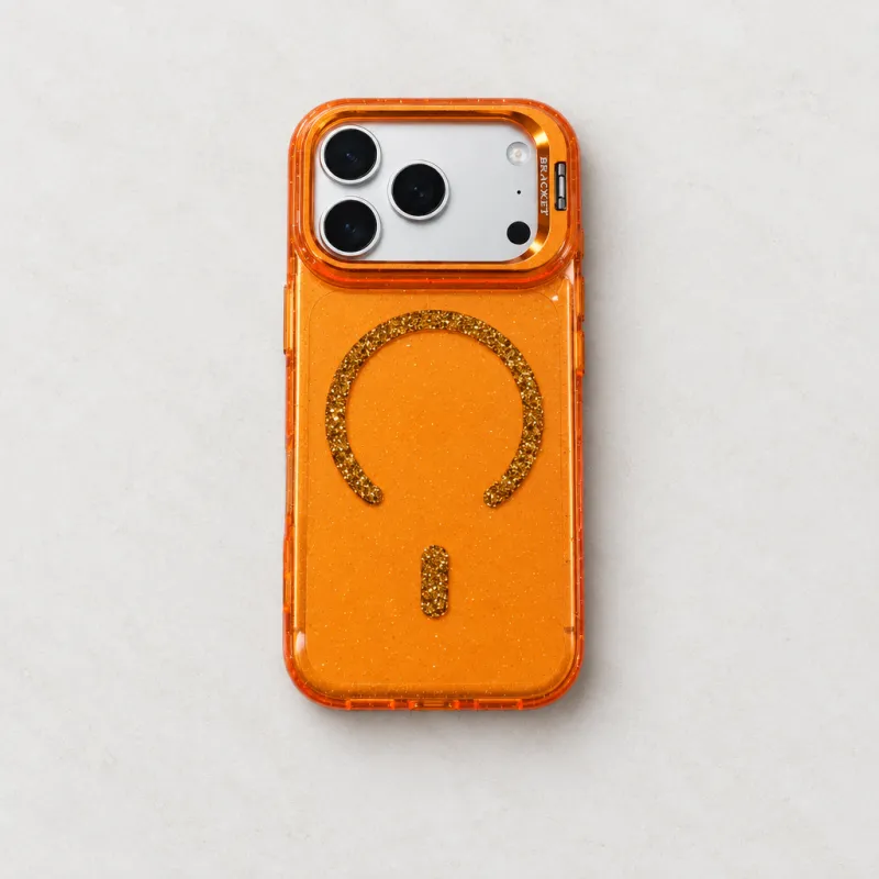 Futrola Sparcle MagSafe za iPhone 17/ iPhone 18 narandzasta