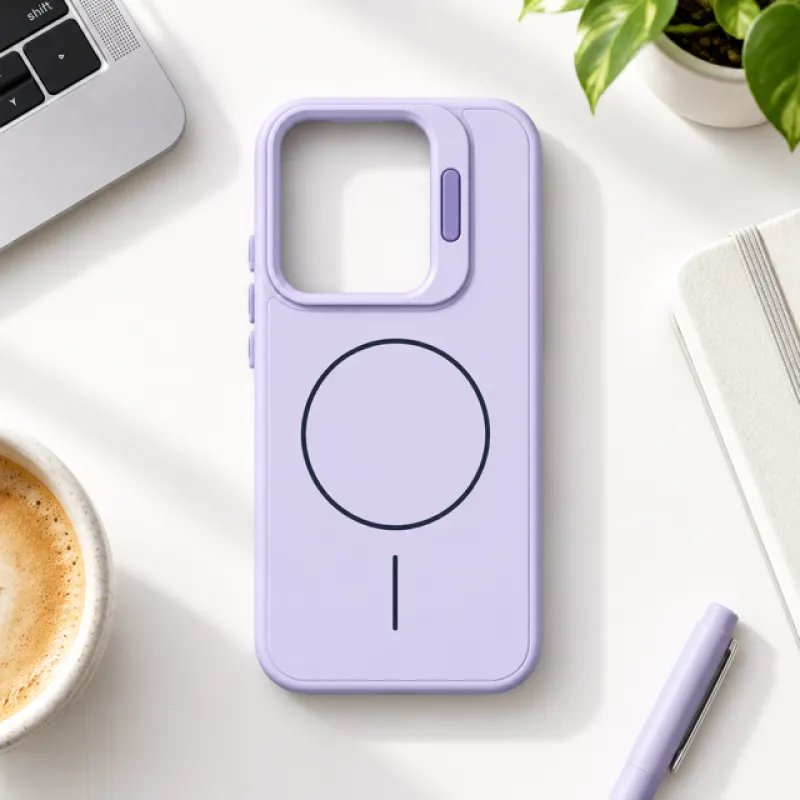 Futrola Neon MagSafe za Xiaomi Redmi A7 Pro lila
