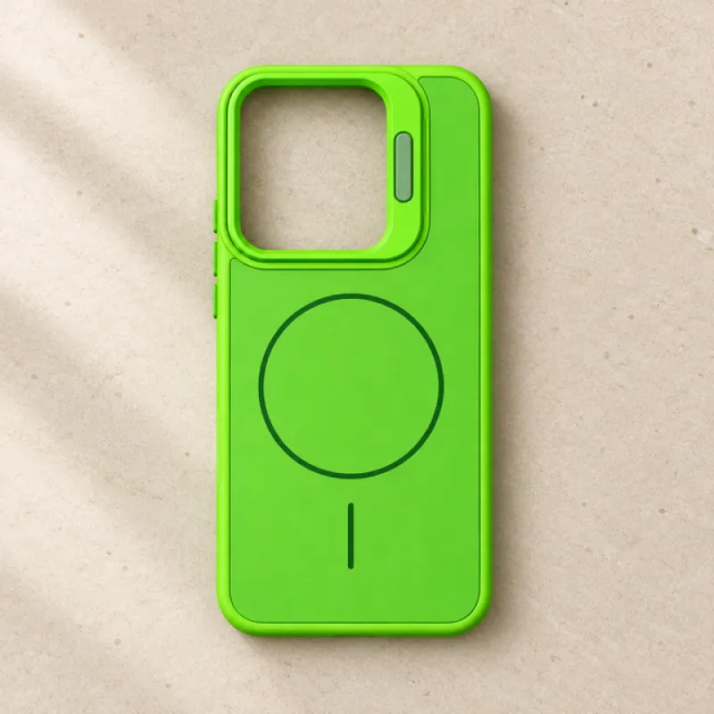 Futrola Neon MagSafe za Xiaomi Redmi 17 fluo zelena