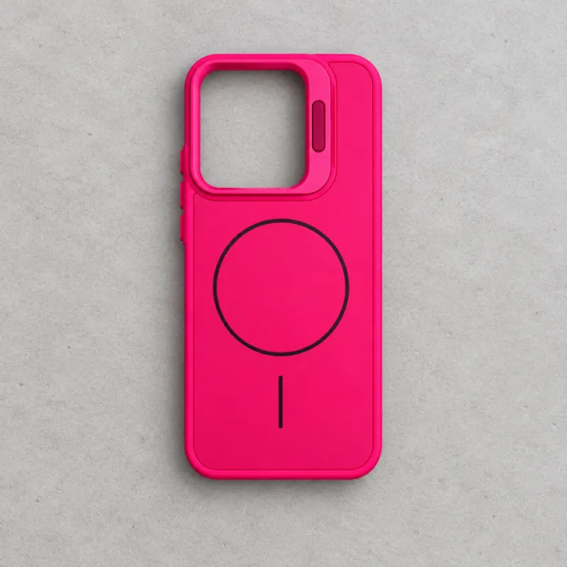Futrola Neon MagSafe za Samsung A55 pink