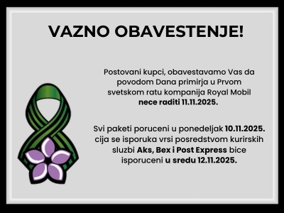 Dan primirja - Neradni dan