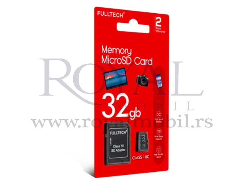 Memorijska kartica FULLTECH 32GB - Royalmobil
